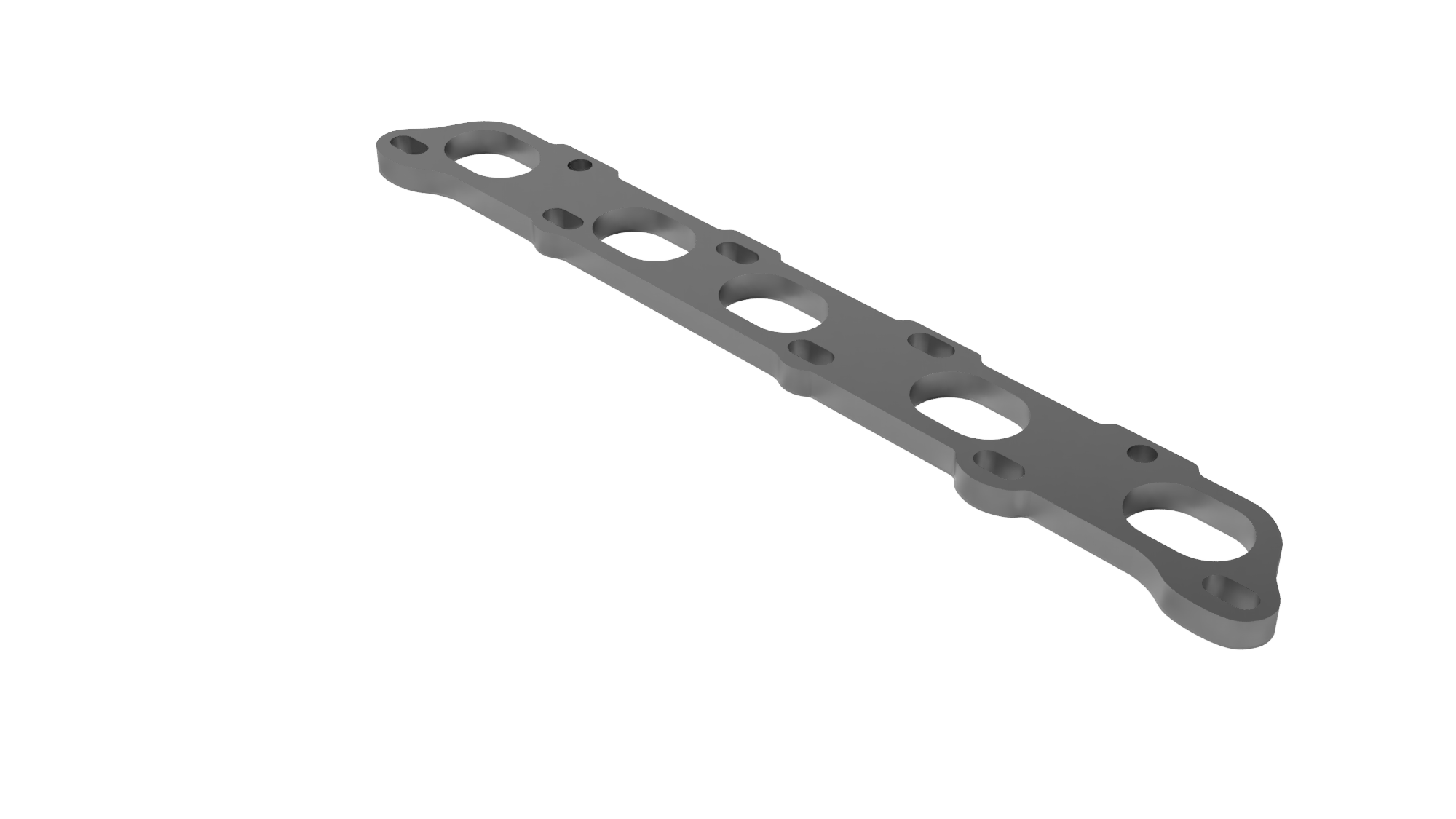 GM 3.5L Vortec 3500/3700 Manifold Flange (304 SS)