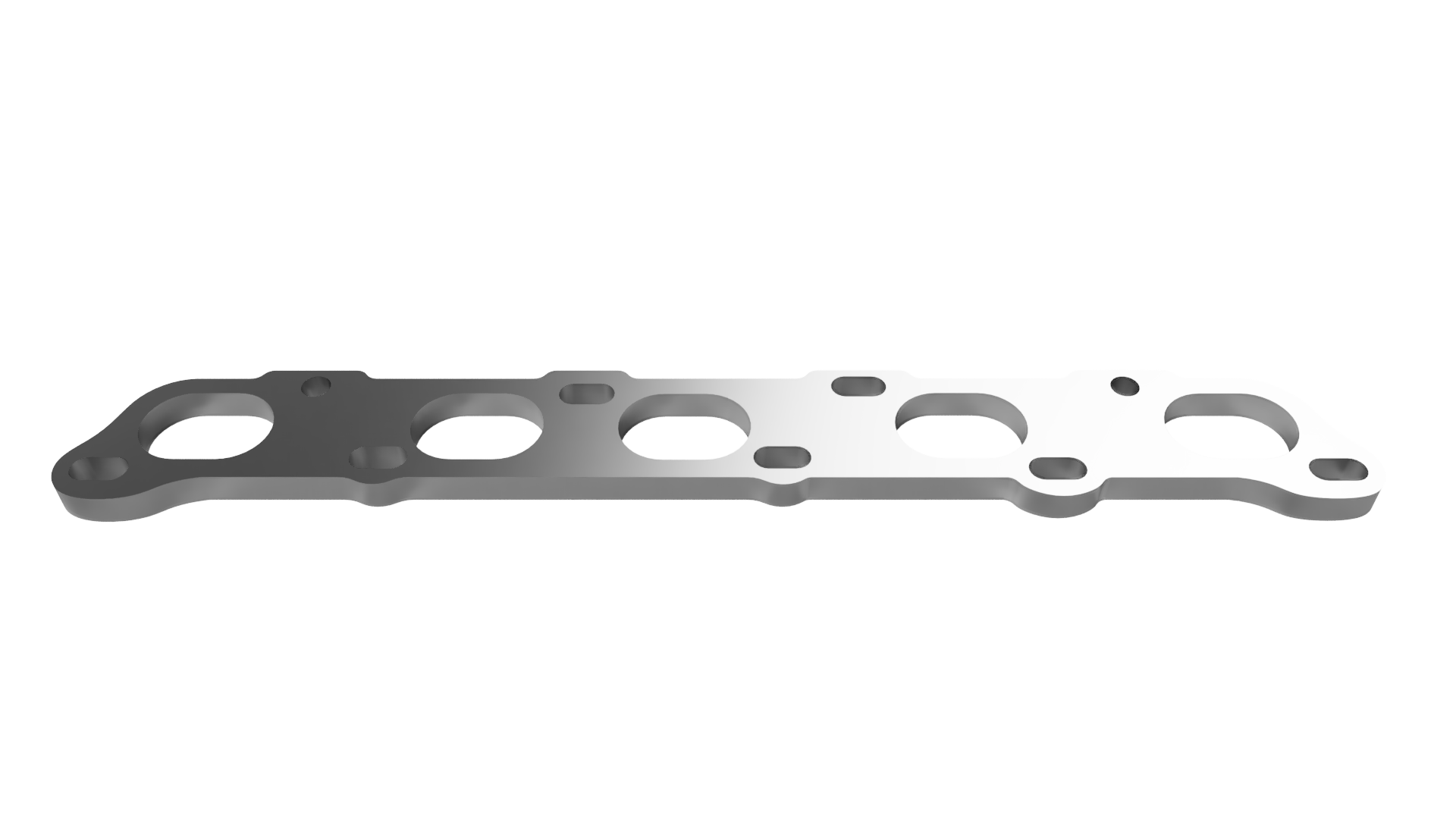 GM 3.5L Vortec 3500/3700 Manifold Flange (304 SS)