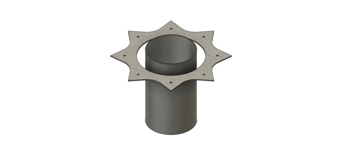 Universal Hood Exit Heat Shield