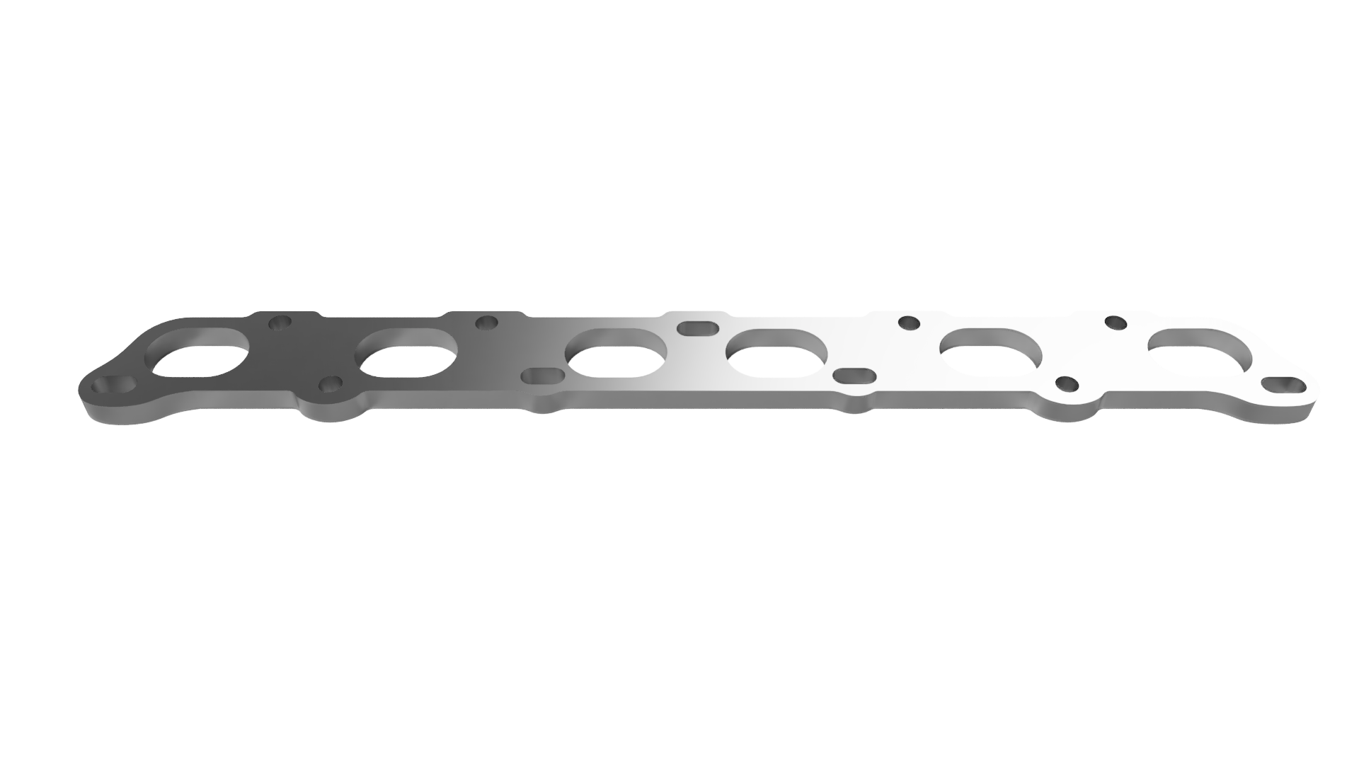 GM 4.2L Vortec 4200 Manifold Flange (304 SS)