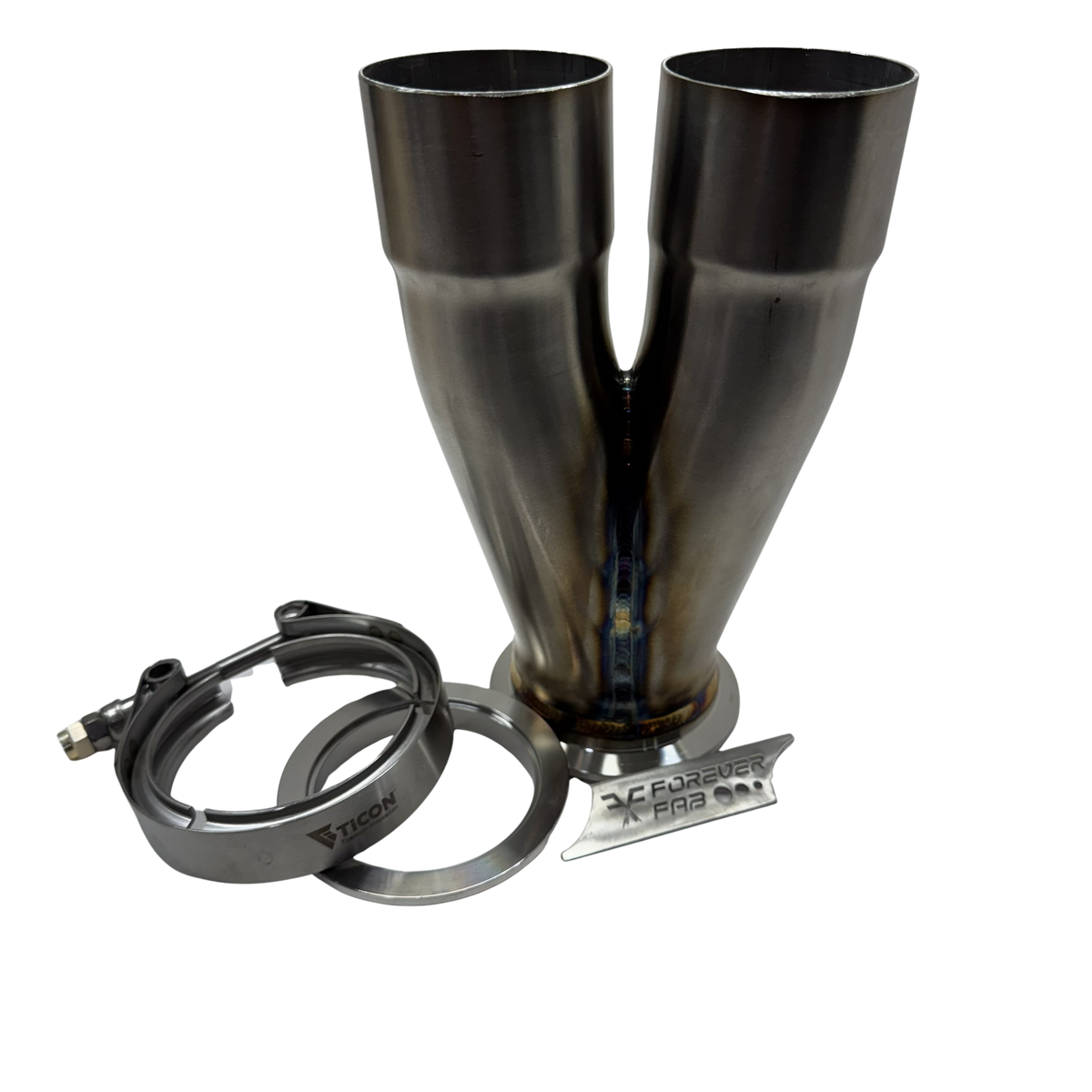 Stainless Exhaust Y Pipe Merge | 2.5, 2.75, 3, 4 Inch | USA Made ...