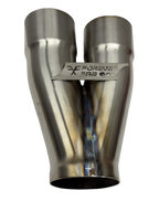 Universal Stainless Exhaust Merge Y Pipe