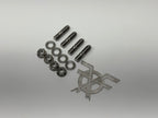 Titanium Turbo to T4 Flange Stud Kit – 4pc (Raw Finish)