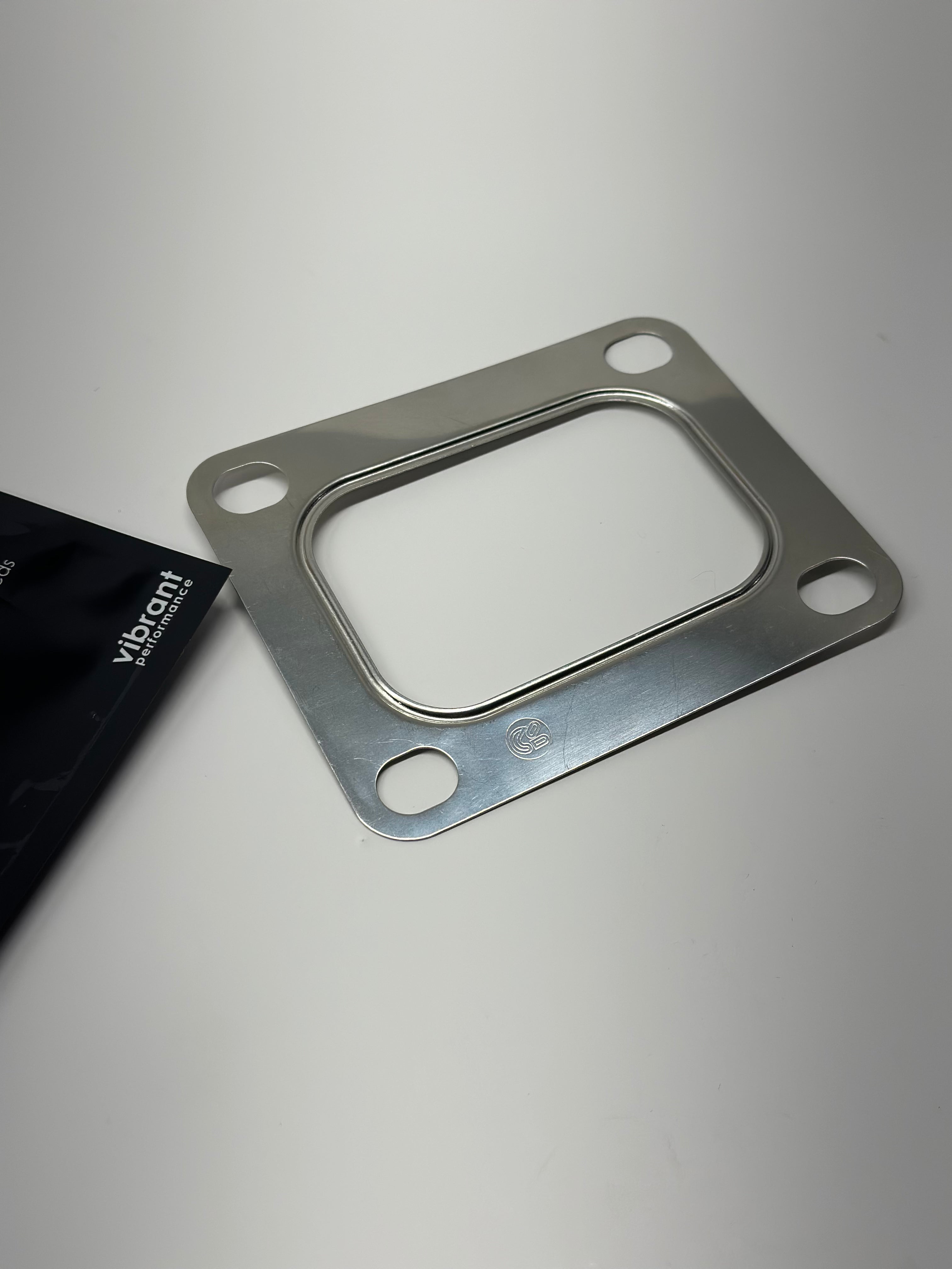 T4 Turbo Inlet Gasket – Stainless Steel (Vibrant Performance)