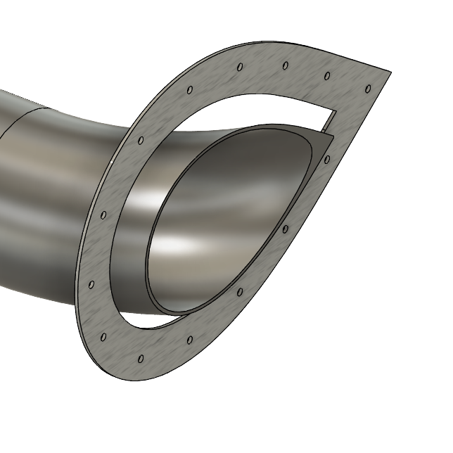 Universal Hood Exit Heat Shield