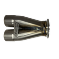 Universal Stainless Exhaust Merge Y Pipe