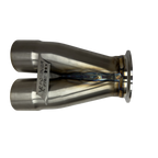 Universal Stainless Exhaust Merge Y Pipe