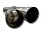 Stainless Steel Performance X-Pipe – 15° Merge Design
