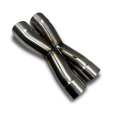 Stainless Steel Performance X-Pipe – 15° Merge Design