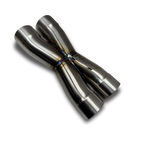 Stainless Steel Performance X-Pipe – 15° Merge Design